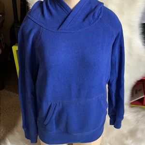 aerie Royal Blue Hooded Sweatshirt